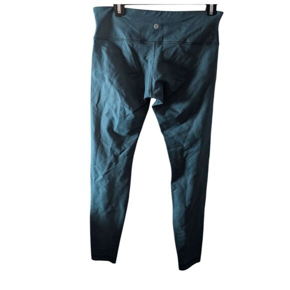 LULULEMON ATHLETICA Wunder Under Pant III In Deep Green Size 8 - Picture 5 of 5